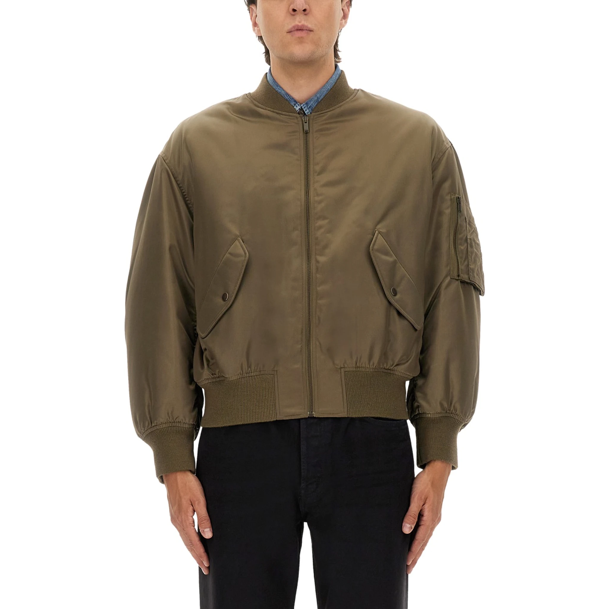 WATER-REPELLENT BOMBER JACKET