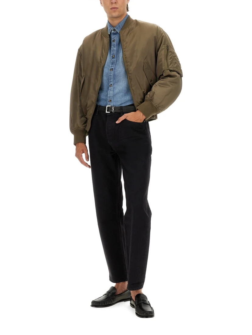 WATER-REPELLENT BOMBER JACKET