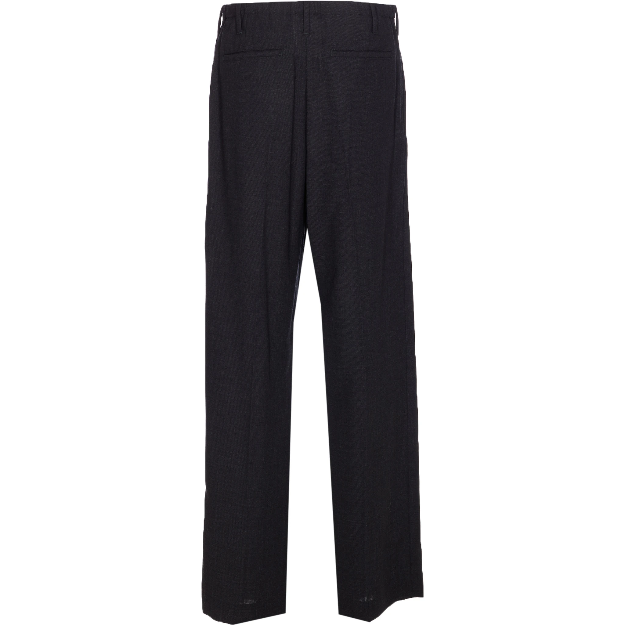 Sartorial Track Trousers In Fluid Twill Wool Crepe
