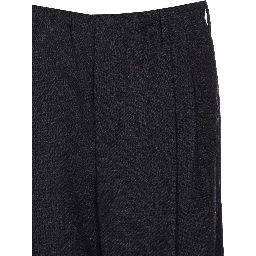 Sartorial Track Trousers In Fluid Twill Wool Crepe
