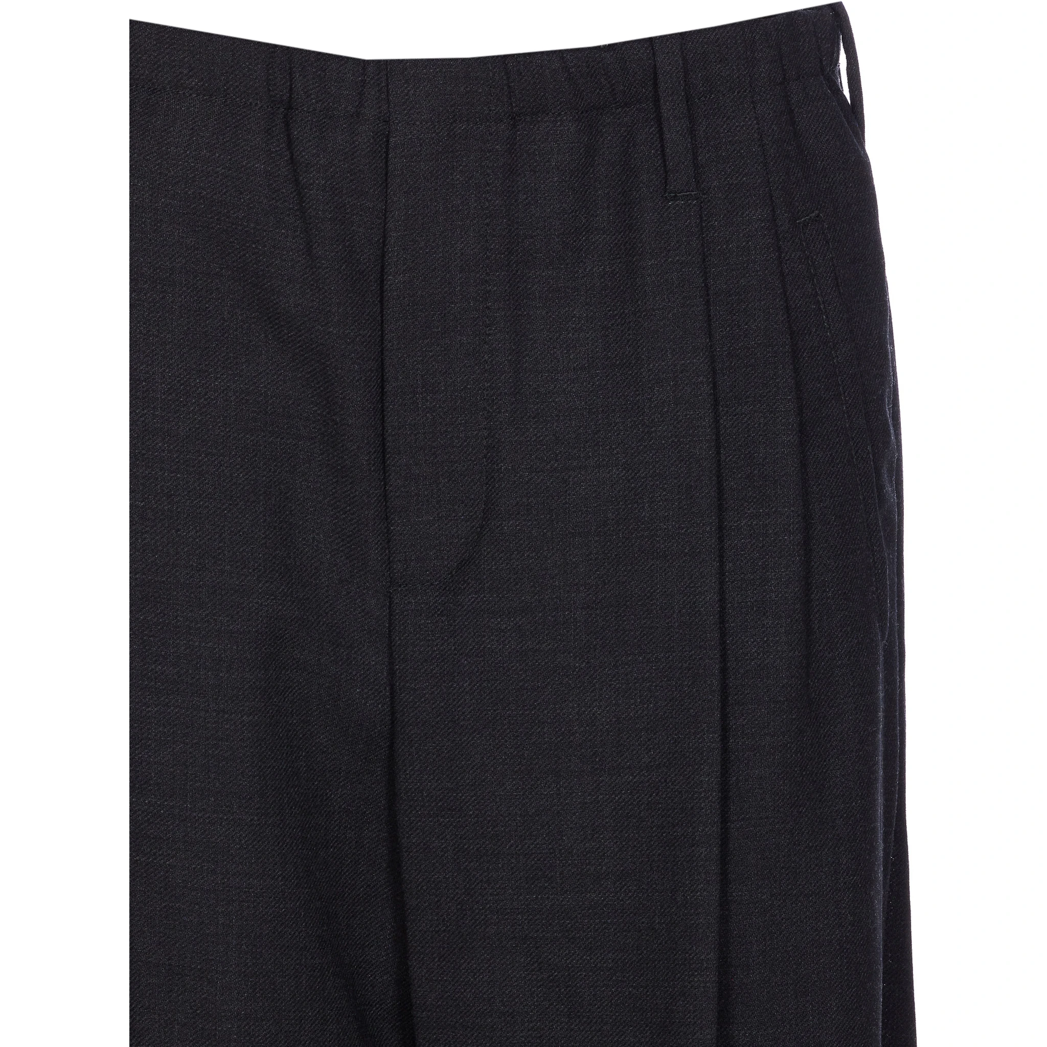 Sartorial Track Trousers In Fluid Twill Wool Crepe