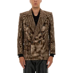 PRINCE OF WALES WOOL JACKET