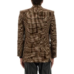 PRINCE OF WALES WOOL JACKET