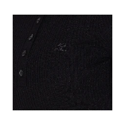 Courreges T-shirts and Polos Black