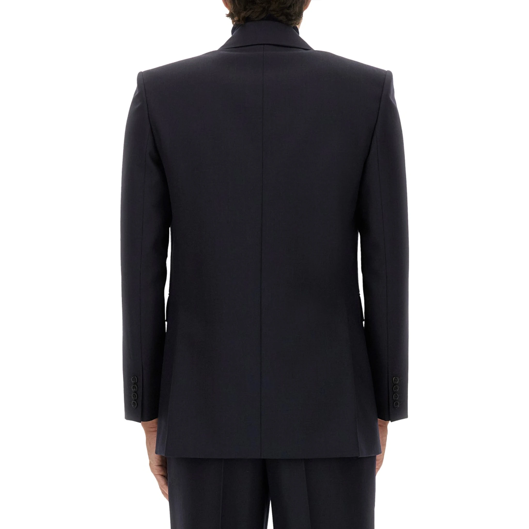 جاكيت صوف مزدوج الصدر