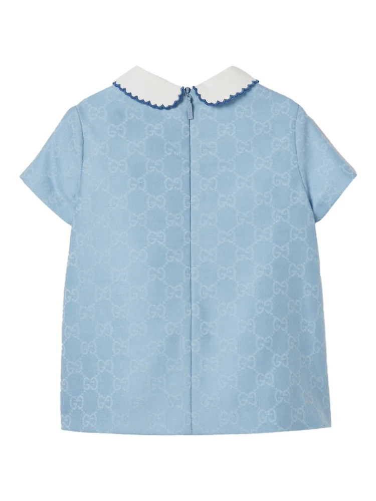 فستان بشعار "GG" مطرز alternative