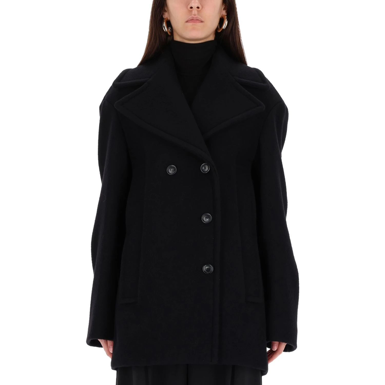 DOUBLE-BREASTED COAT