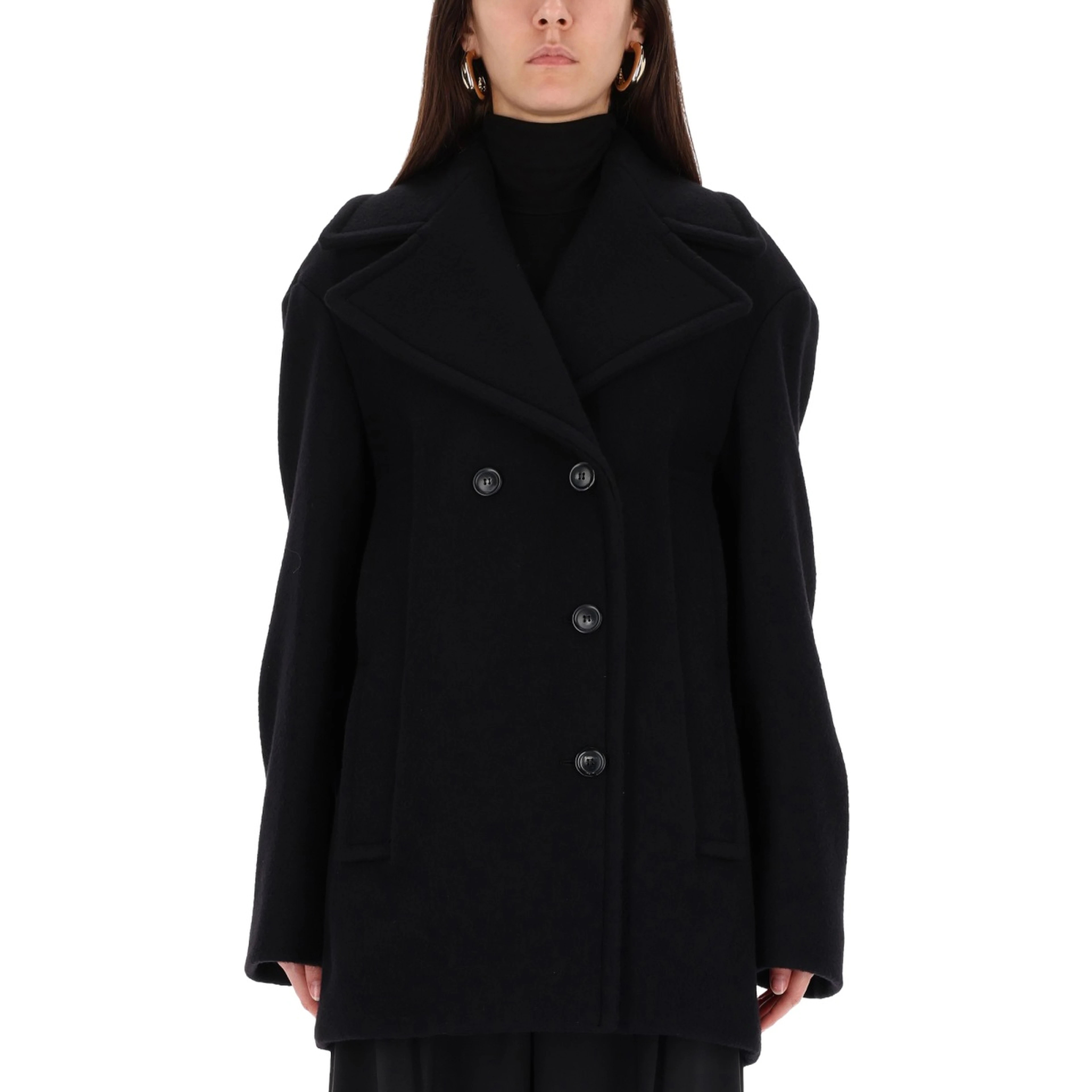 DOUBLE-BREASTED COAT