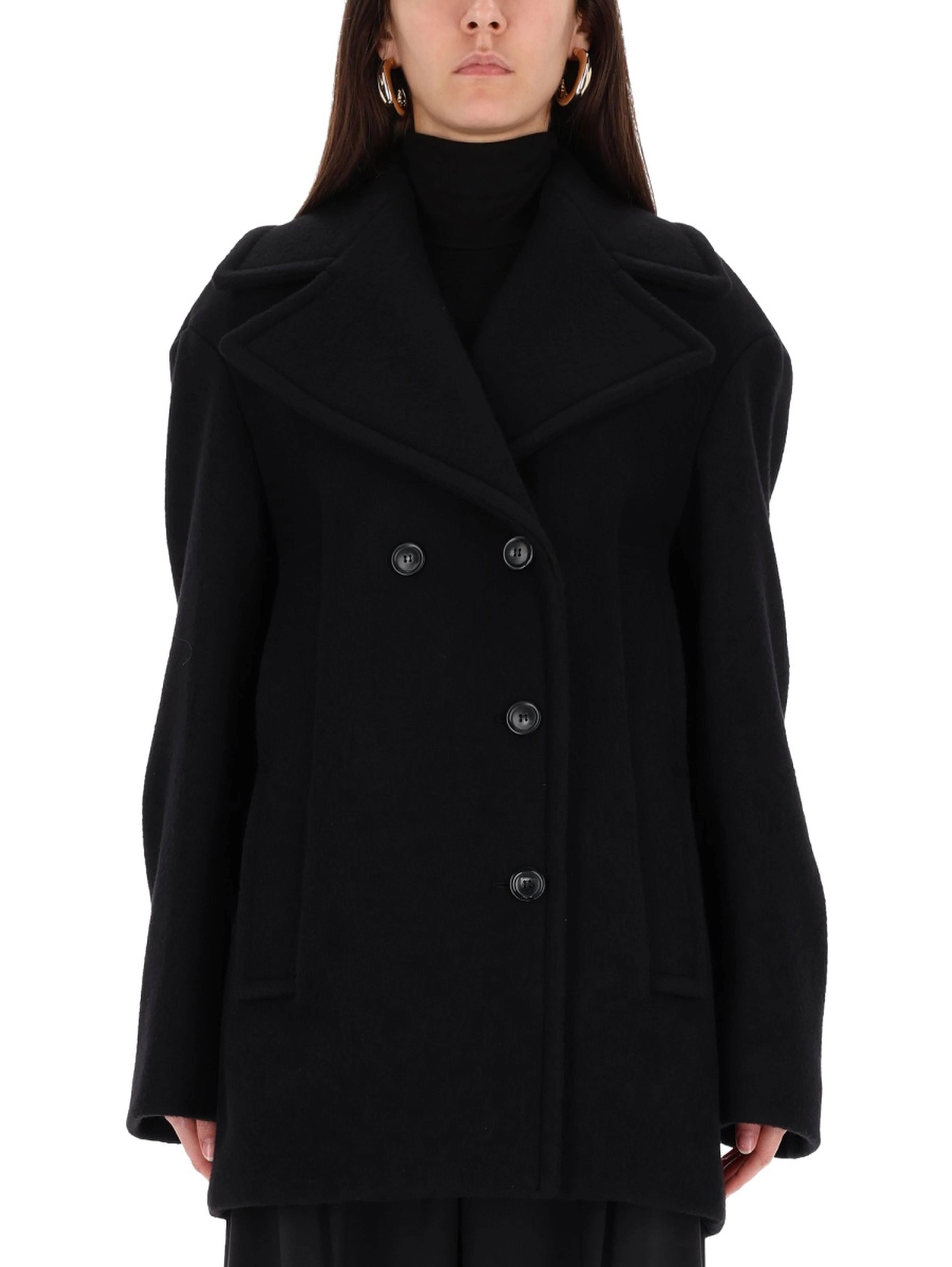 DOUBLE-BREASTED COAT
