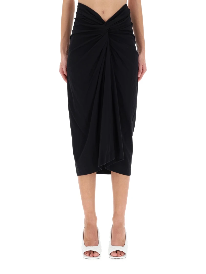 DRAPED "HERCHIVE" SKIRT