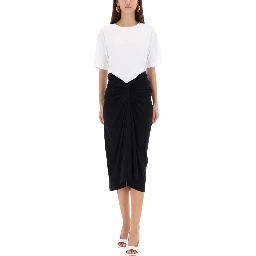 DRAPED "HERCHIVE" SKIRT