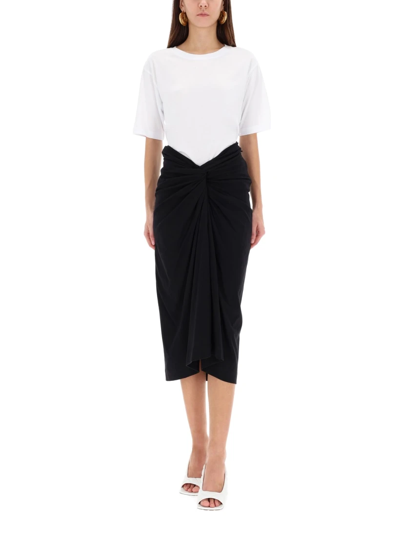 DRAPED "HERCHIVE" SKIRT