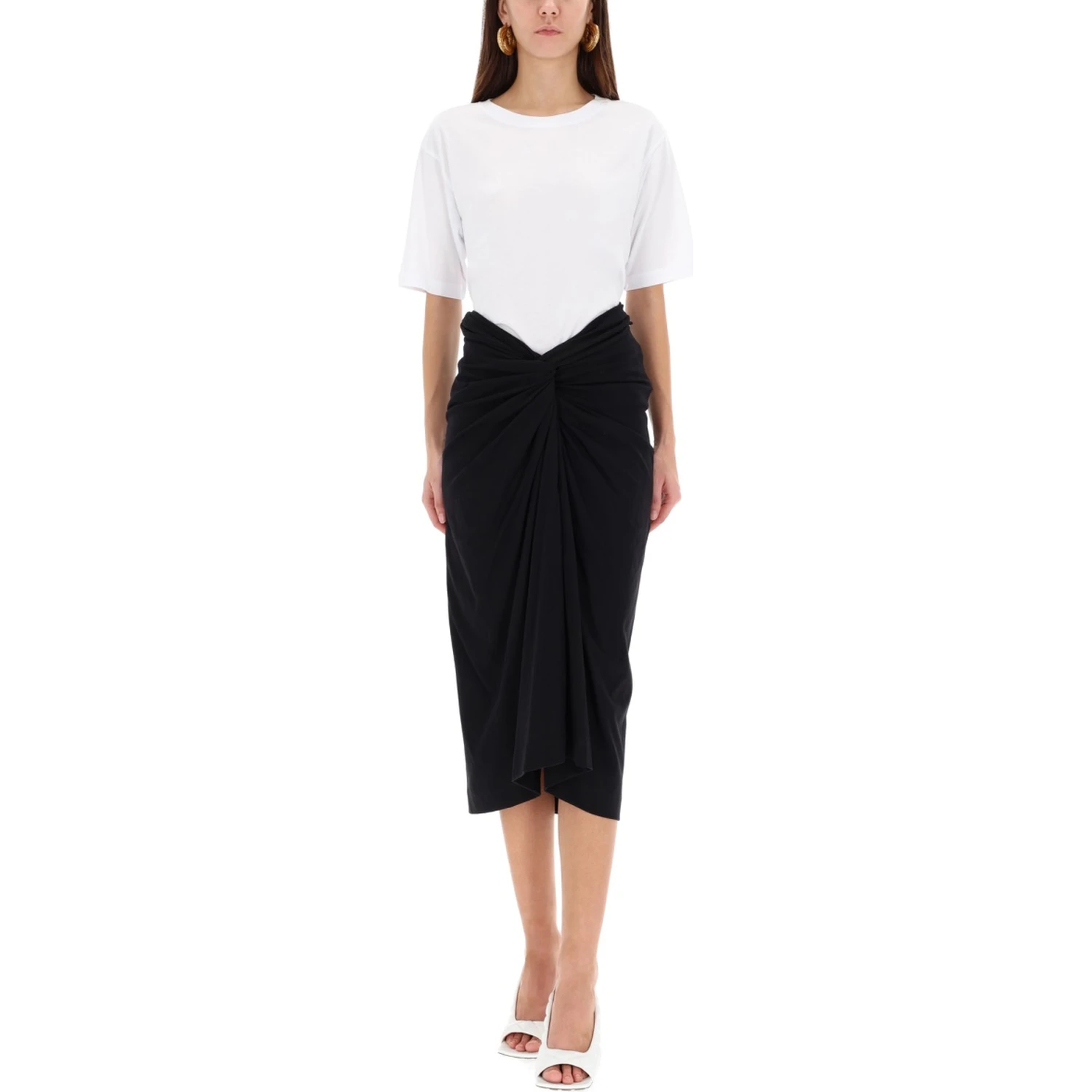 DRAPED "HERCHIVE" SKIRT