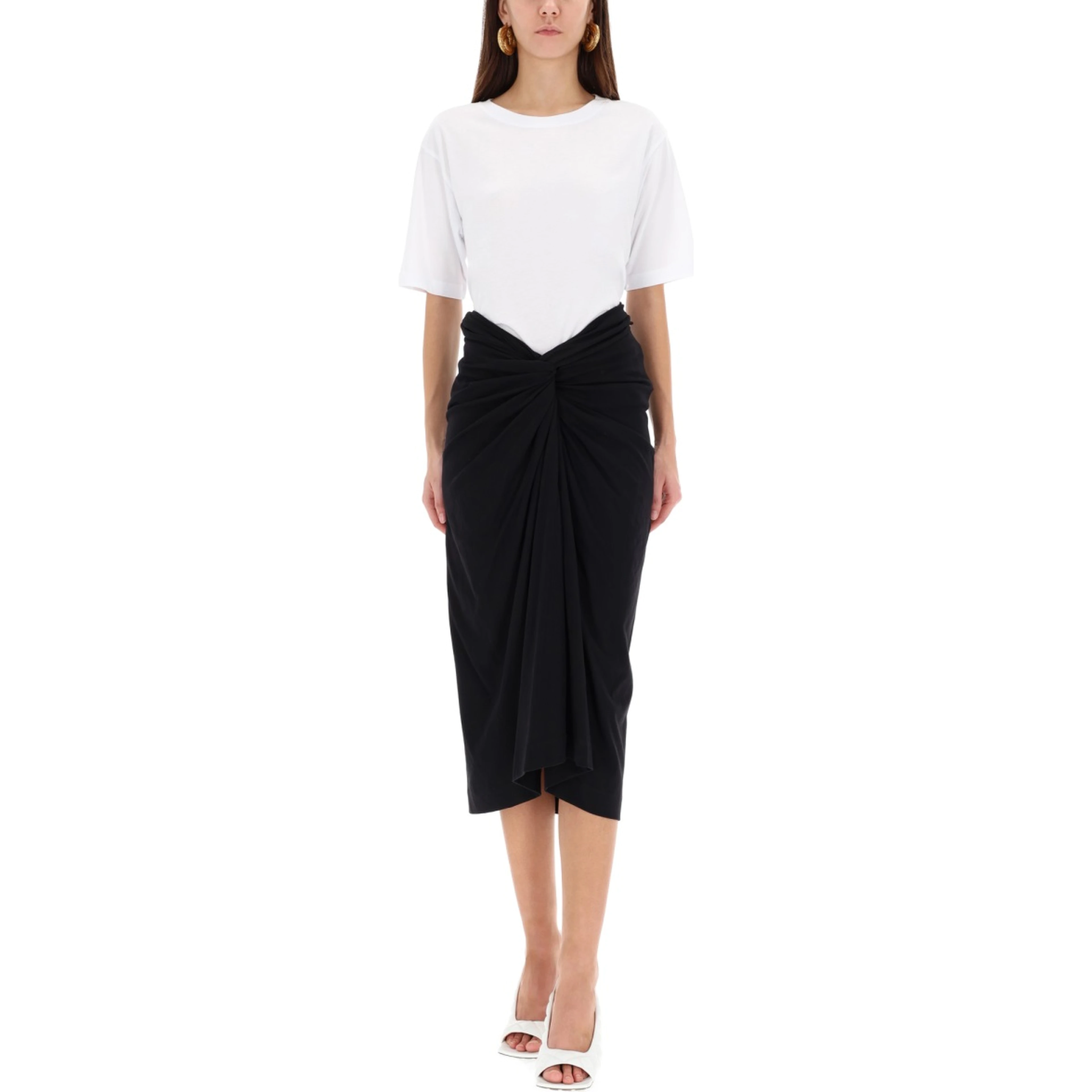 DRAPED "HERCHIVE" SKIRT