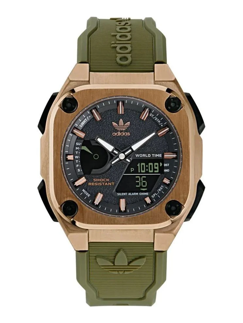 Green Synthetic Sport Watch