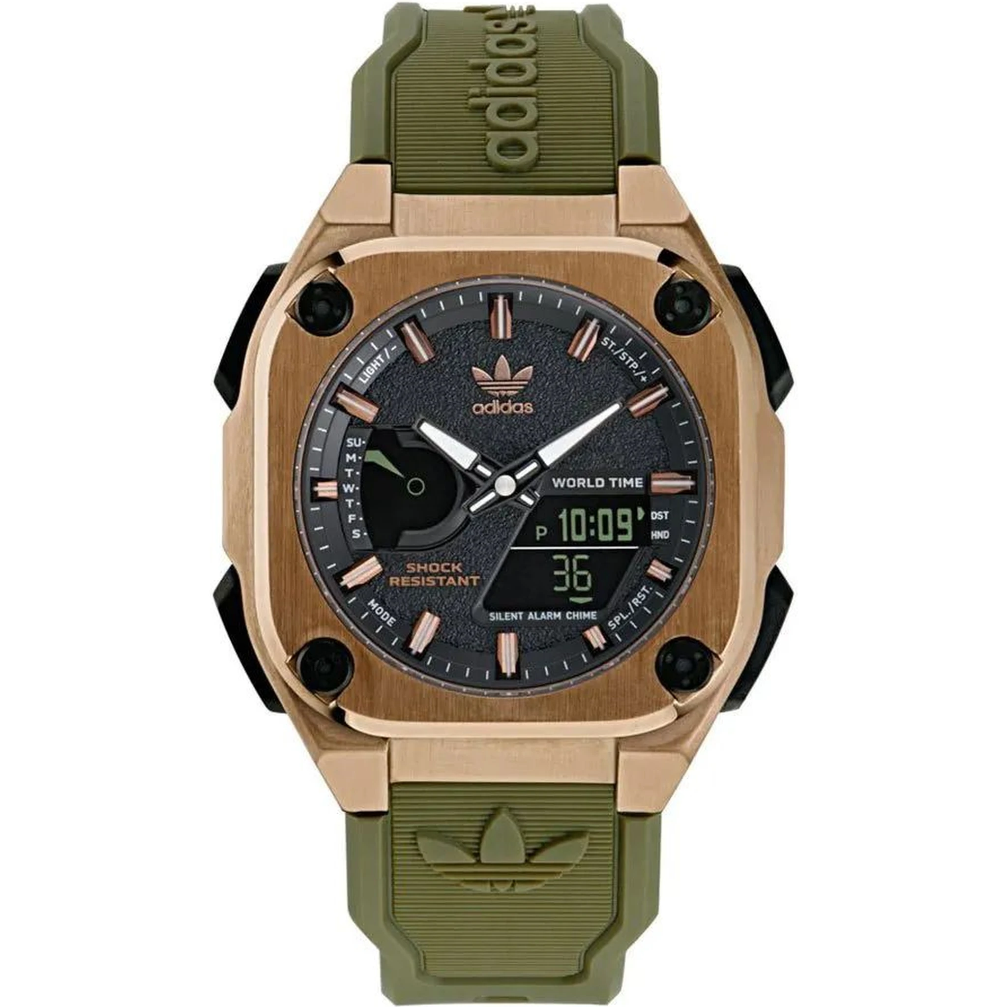 Green Synthetic Sport Watch