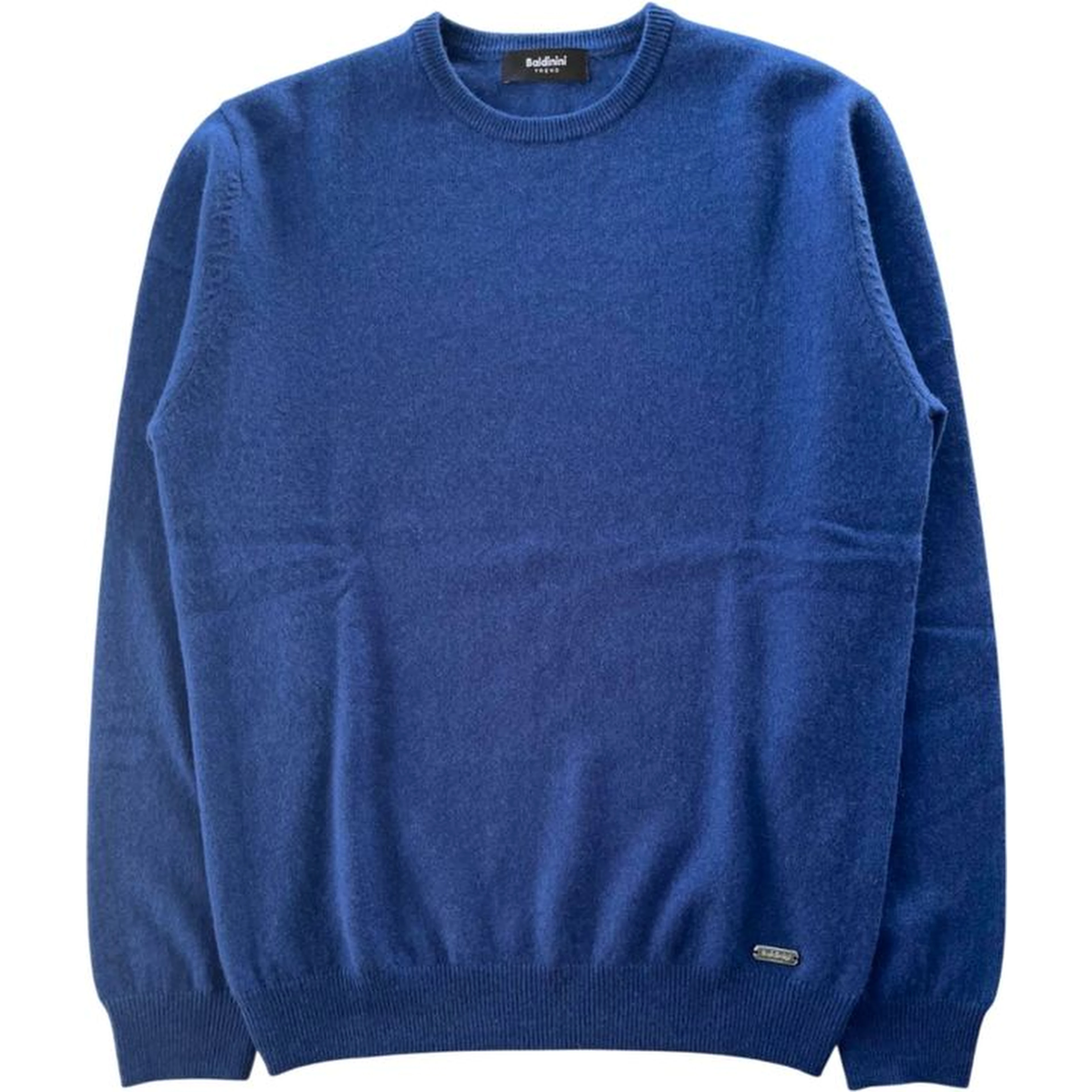 Blue Cashmere Men Sweater