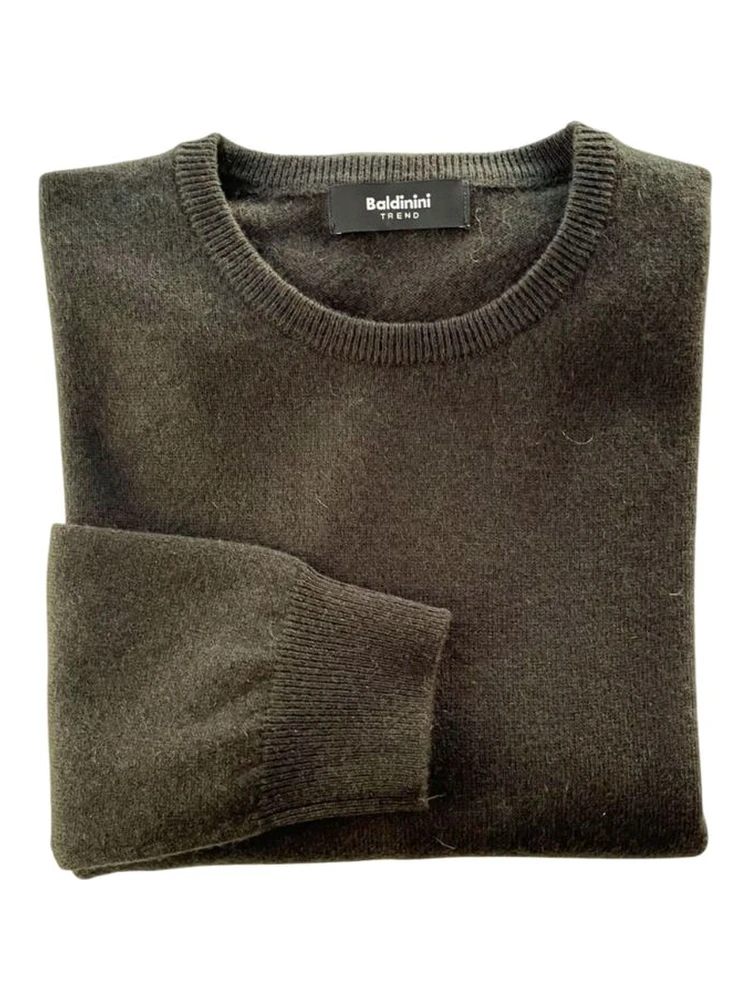 Green Cashmere Men Sweater