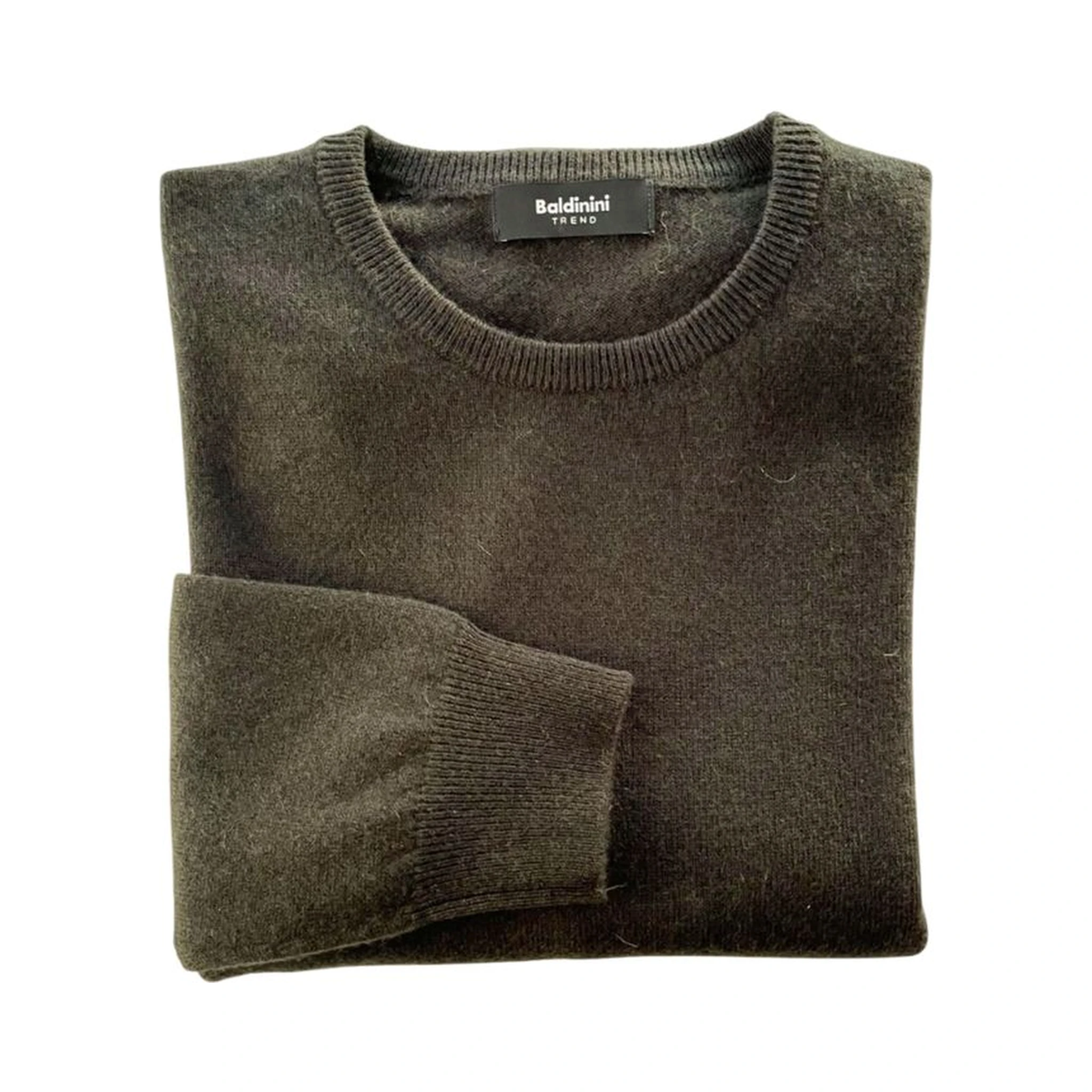 Green Cashmere Men Sweater