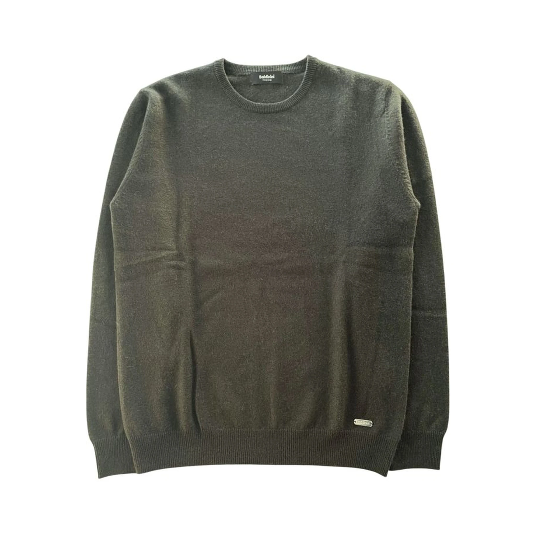 Green Cashmere Men Sweater
