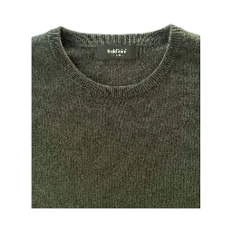 Green Cashmere Men Sweater
