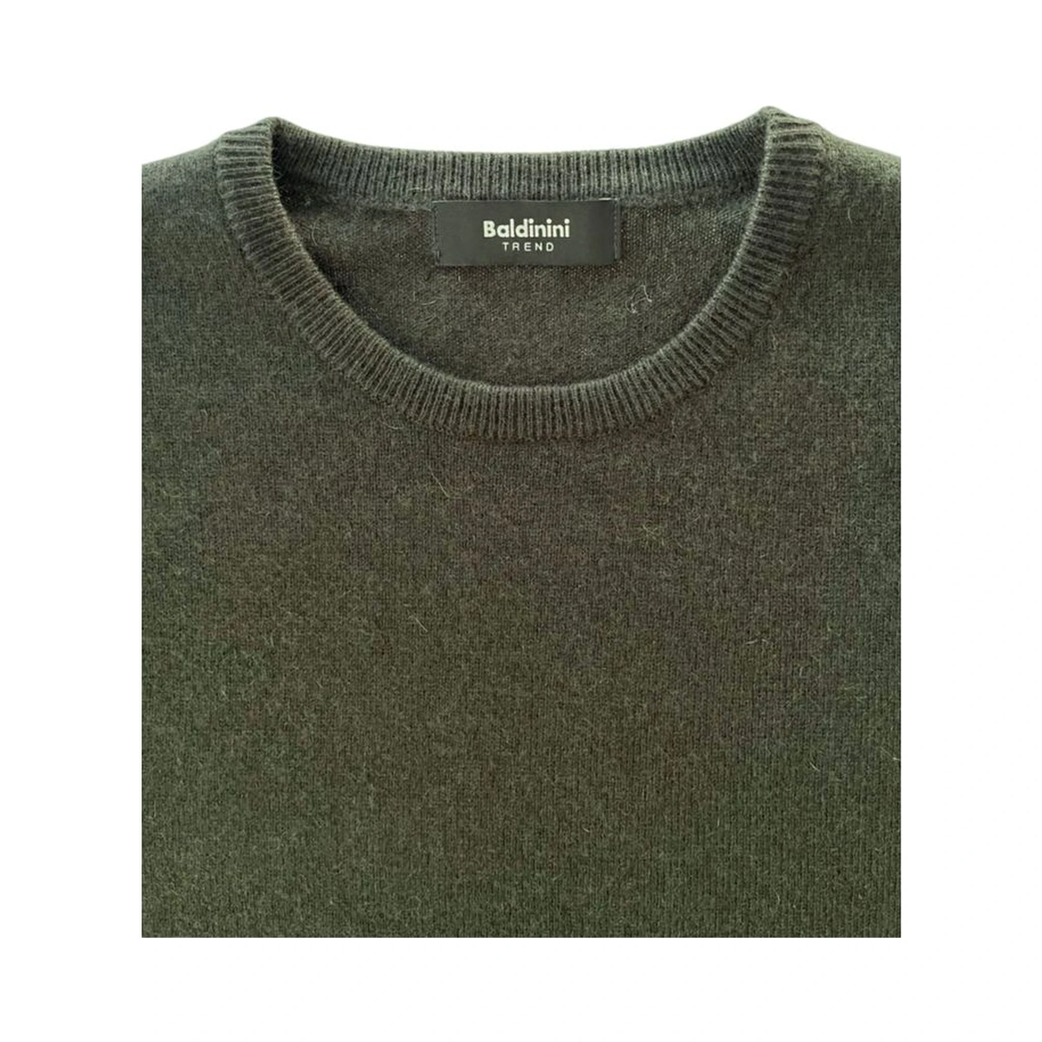 Green Cashmere Men Sweater
