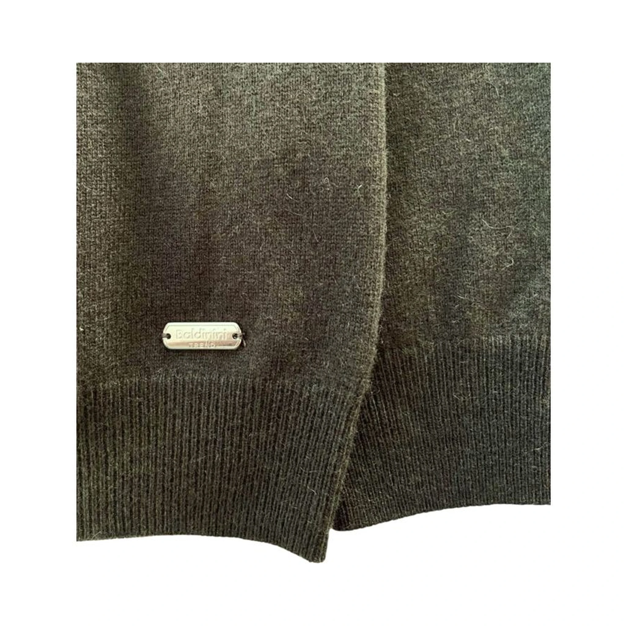Green Cashmere Men Sweater