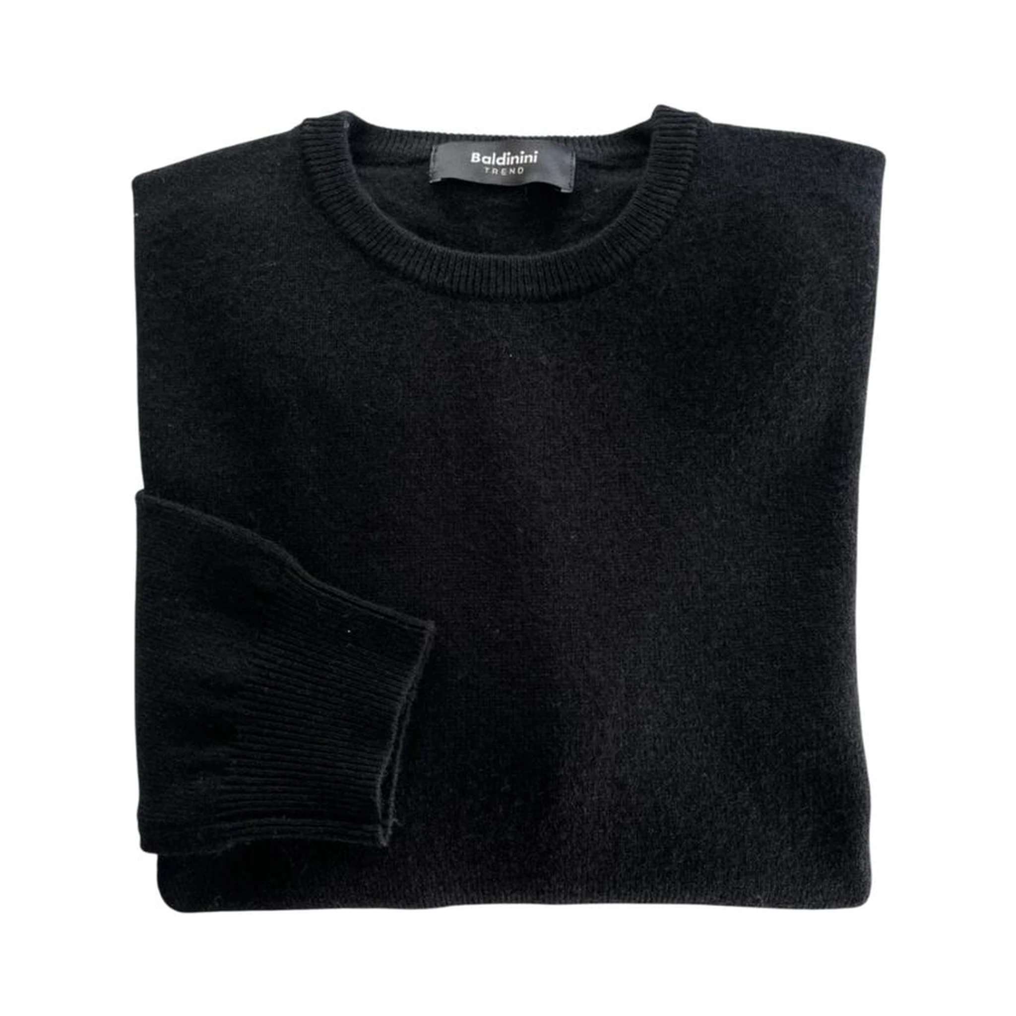 Black Cashmere Men Sweater