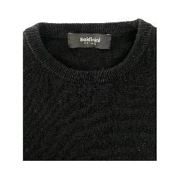 Black Cashmere Men Sweater