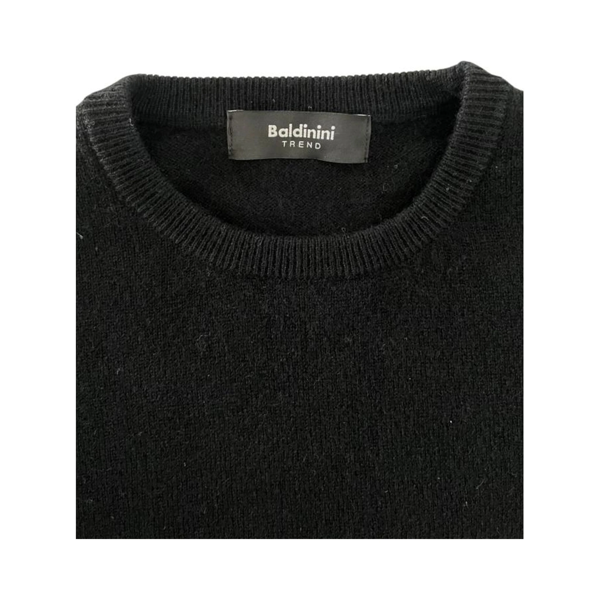 Black Cashmere Men Sweater