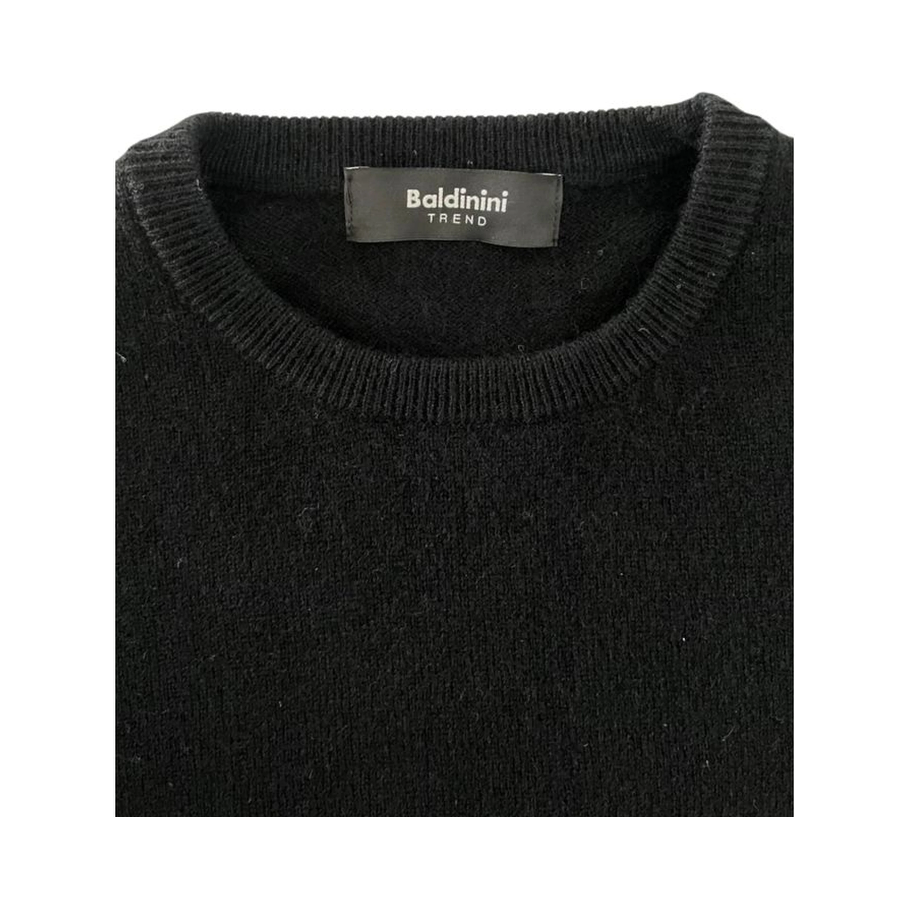 Black Cashmere Men Sweater