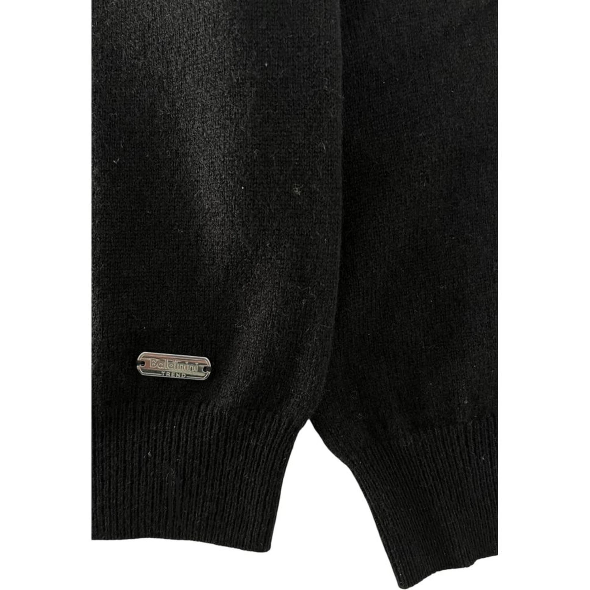 Black Cashmere Men Sweater