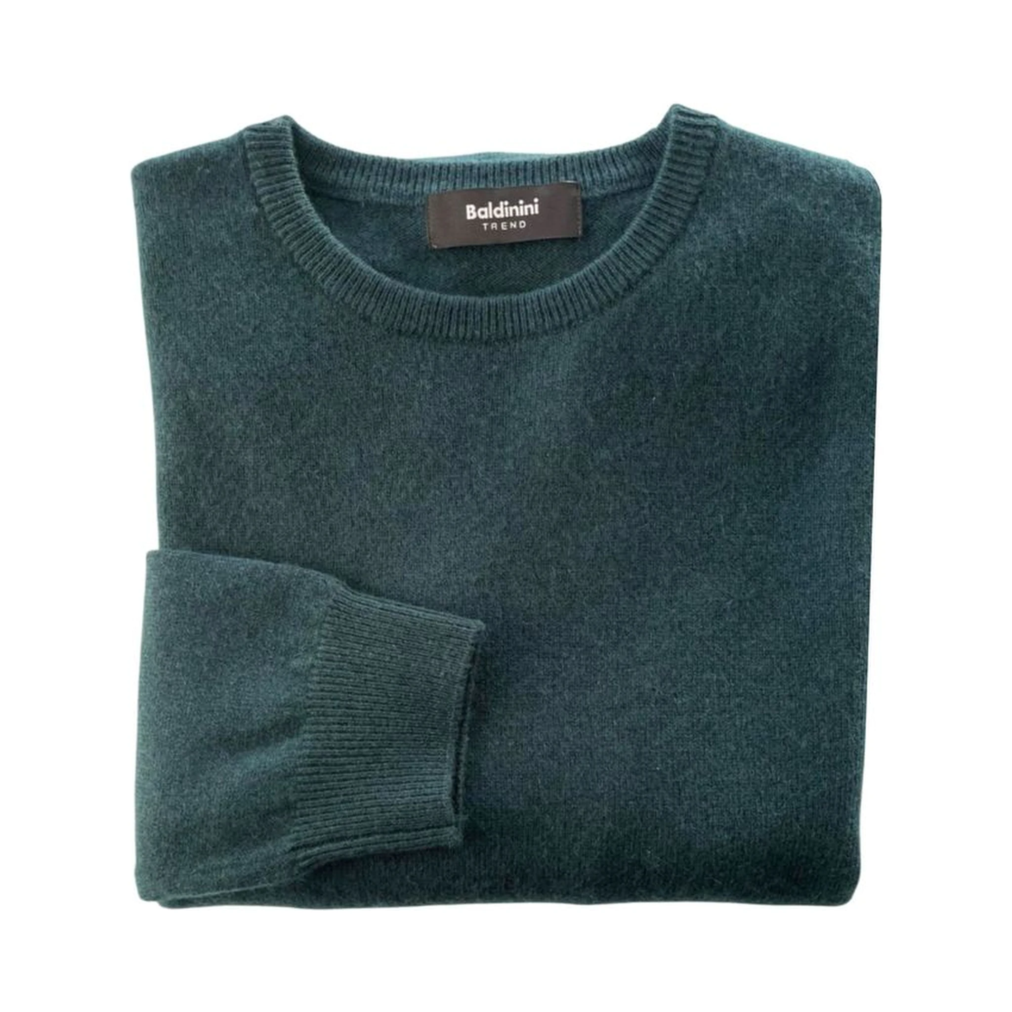 Green Cashmere Men Sweater