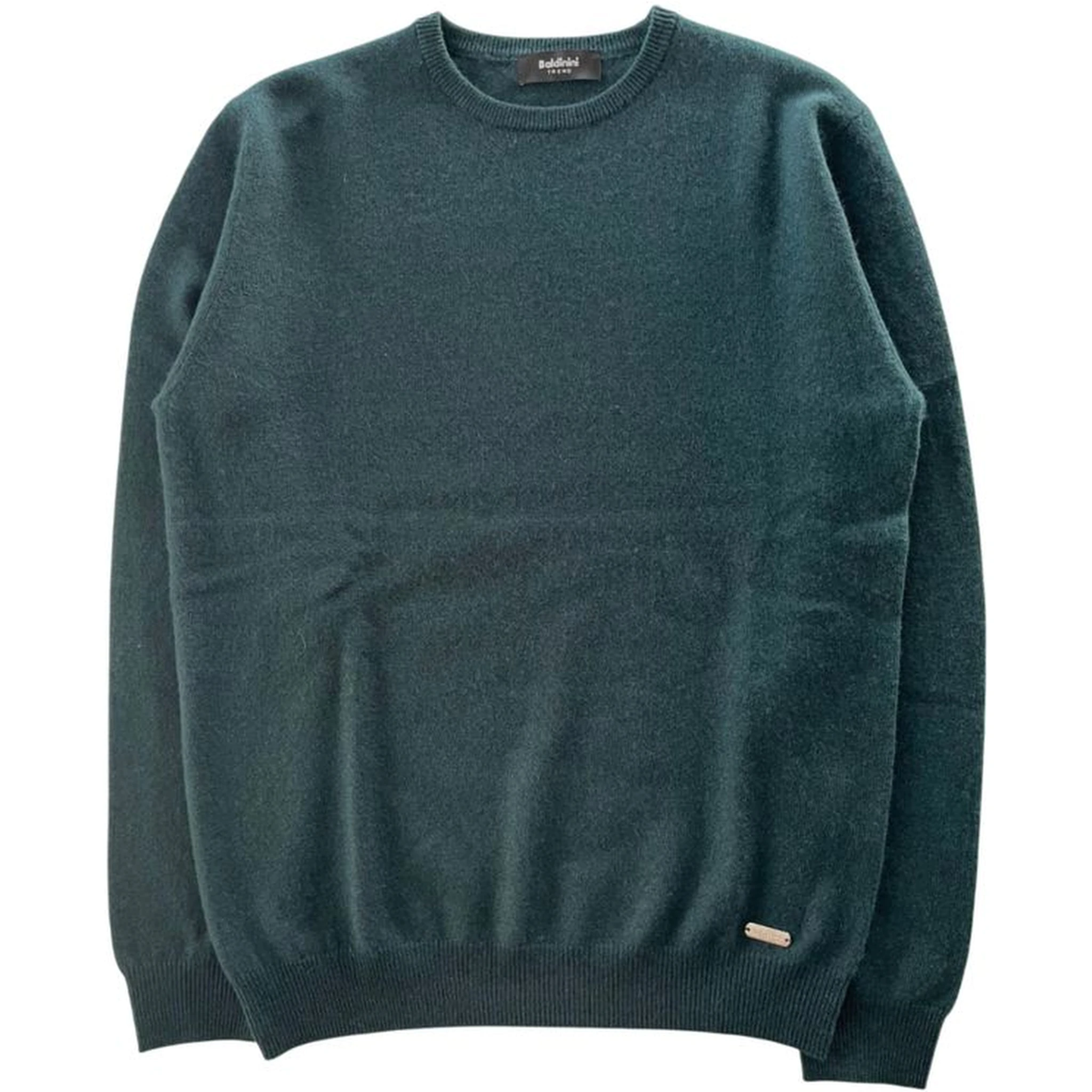 Green Cashmere Men Sweater