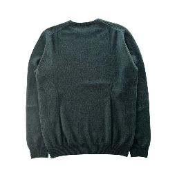 Green Cashmere Men Sweater
