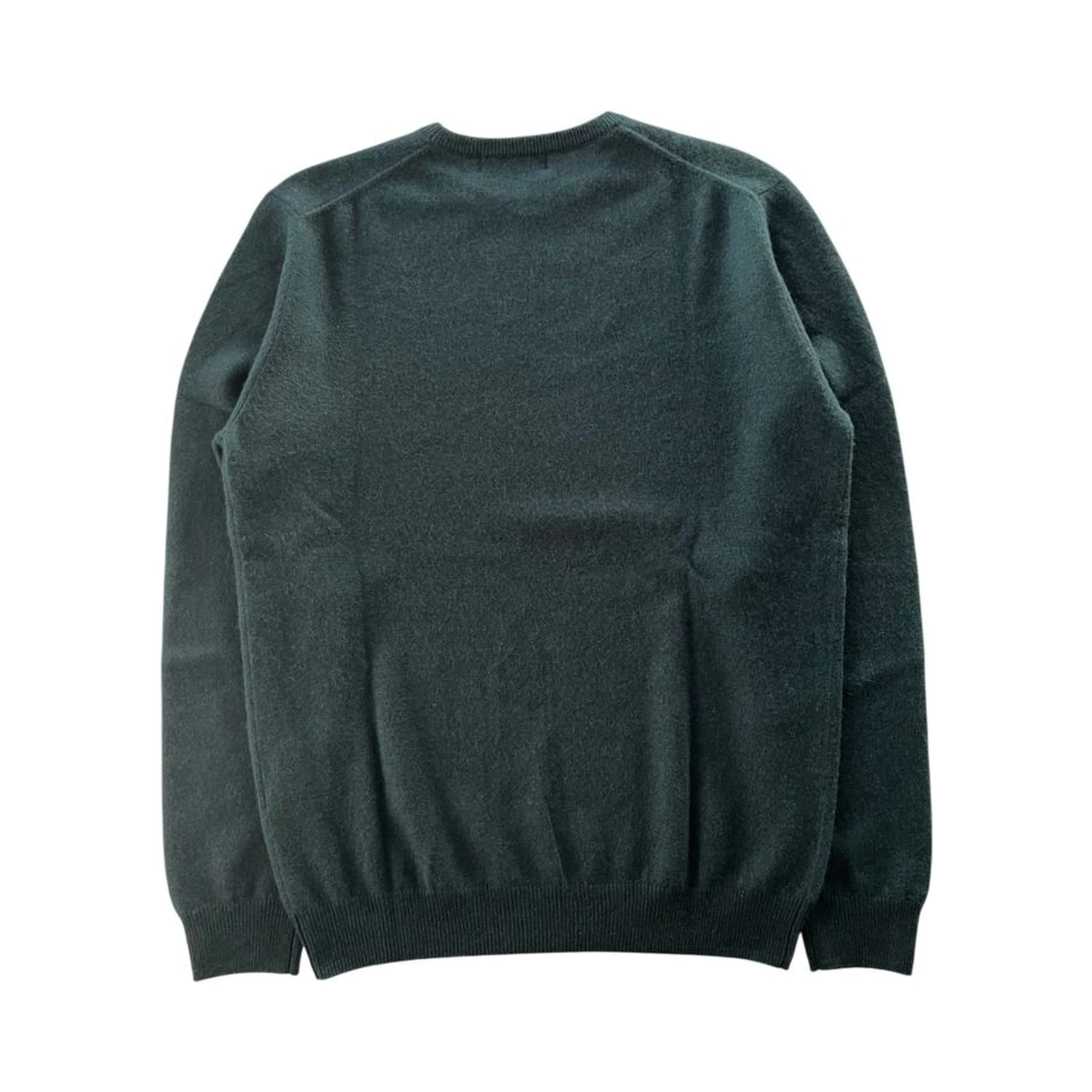 Green Cashmere Men Sweater