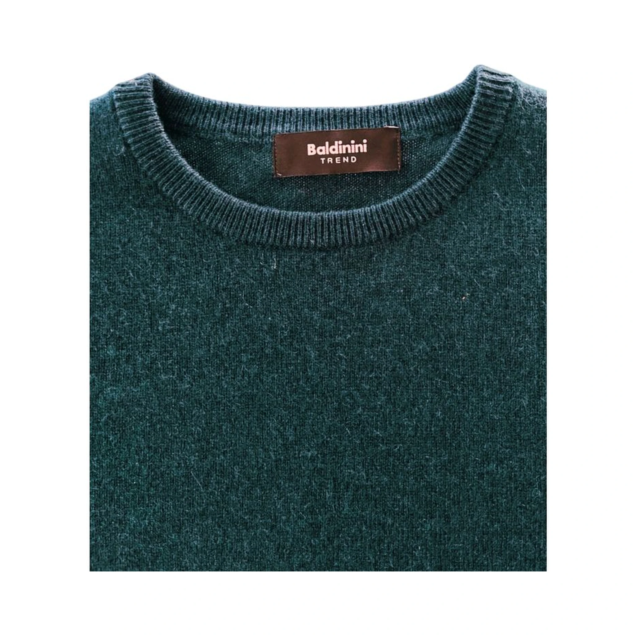 Green Cashmere Men Sweater