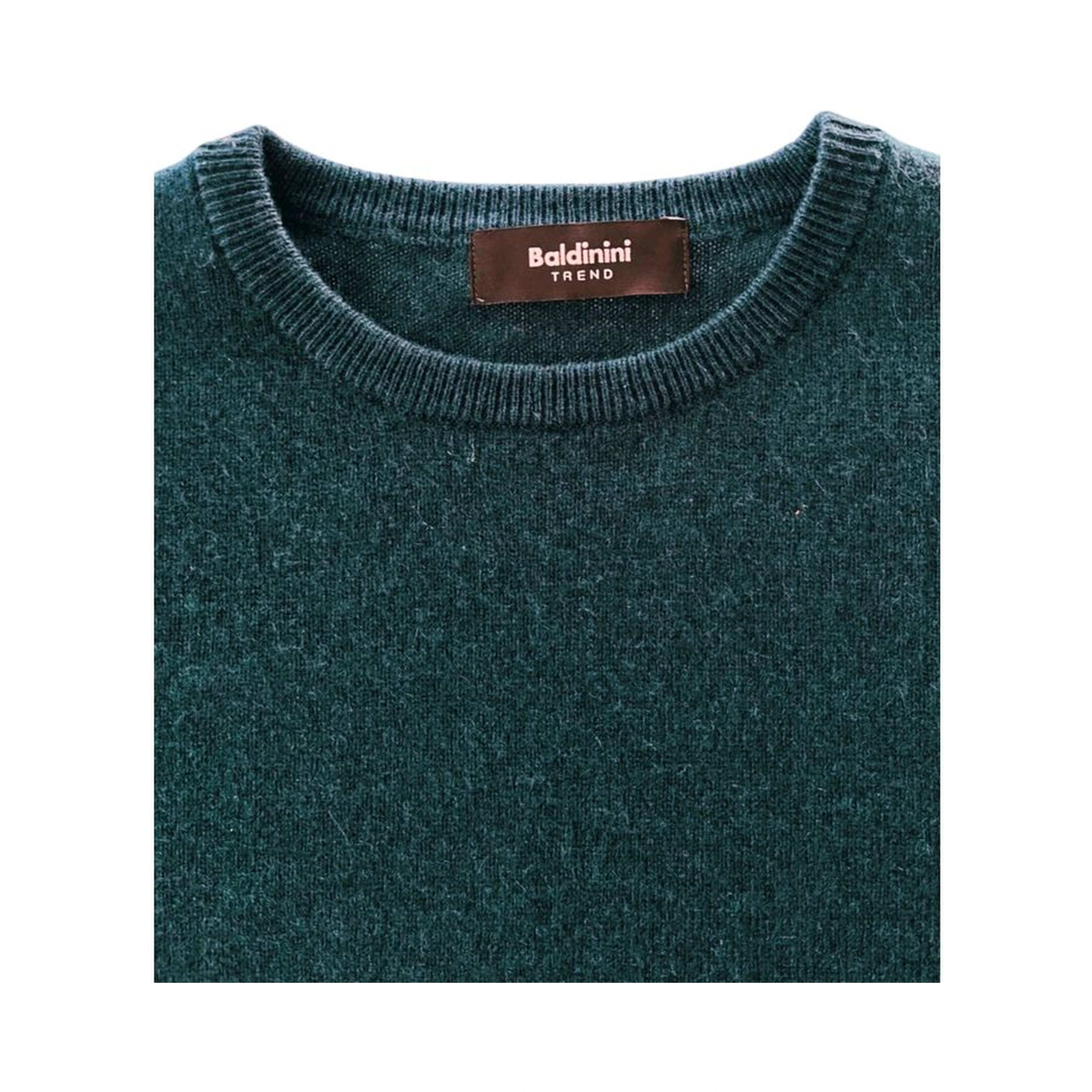 Green Cashmere Men Sweater