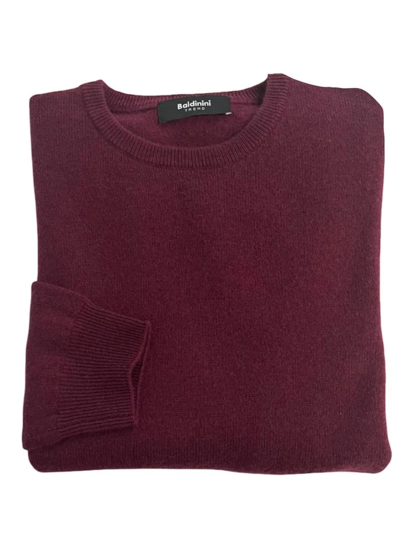 Red Cashmere Men Sweater