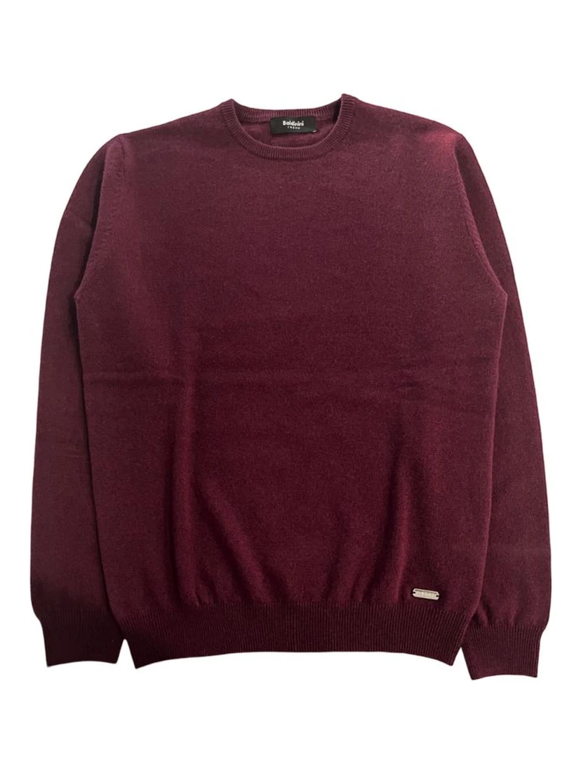 Red Cashmere Men Sweater
