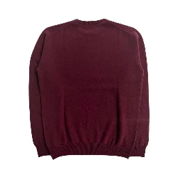 Red Cashmere Men Sweater