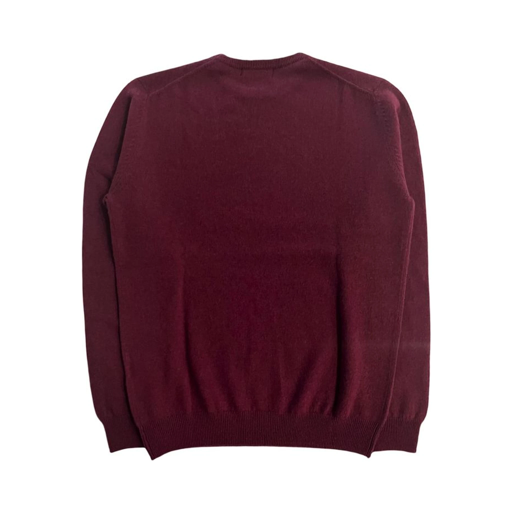 Red Cashmere Men Sweater