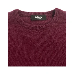 Red Cashmere Men Sweater