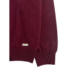Red Cashmere Men Sweater