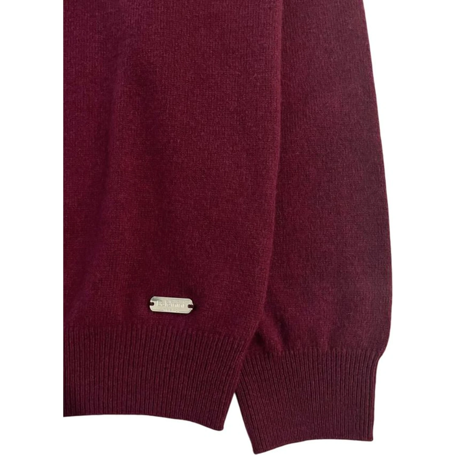 Red Cashmere Men Sweater