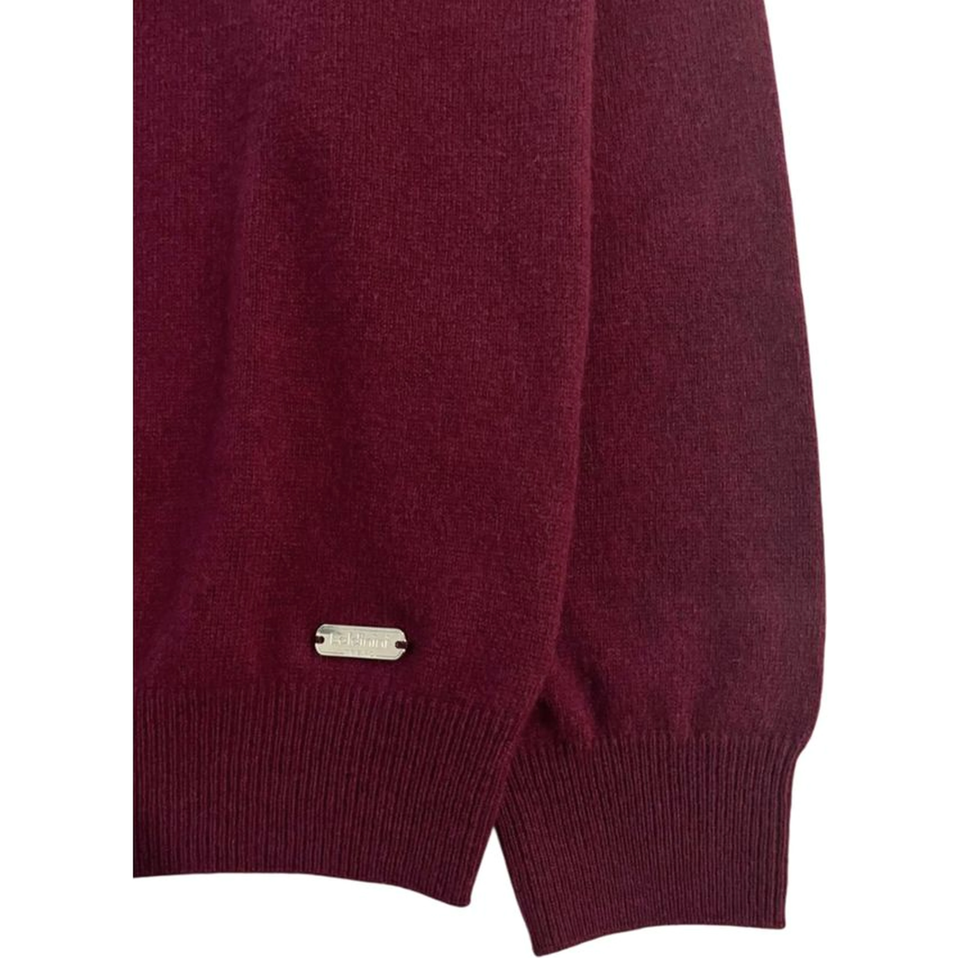 Red Cashmere Men Sweater