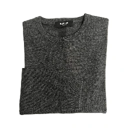 Gray Cashmere Men Sweater