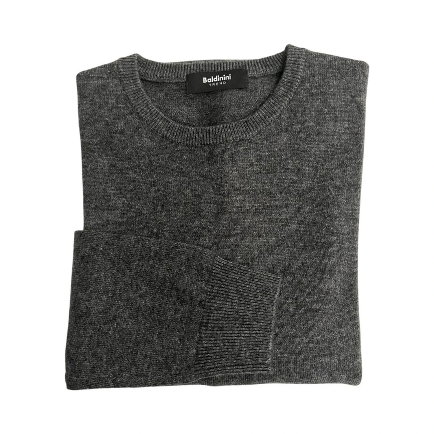 Gray Cashmere Men Sweater