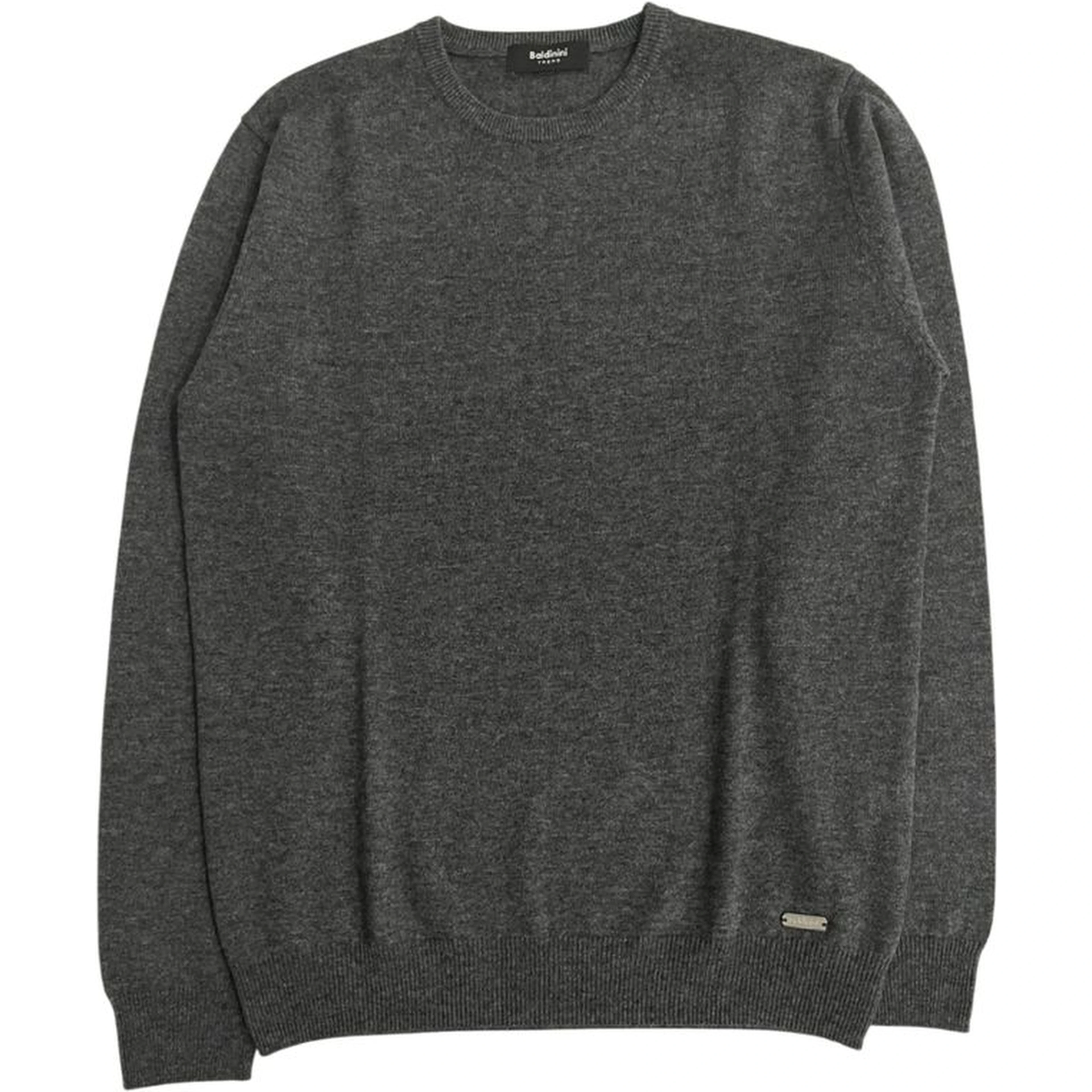 Gray Cashmere Men Sweater