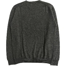 Gray Cashmere Men Sweater